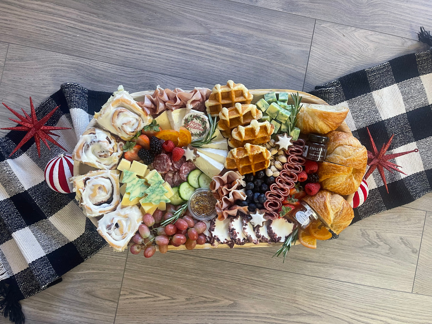 CHRISTMAS brunch platter - 12/23