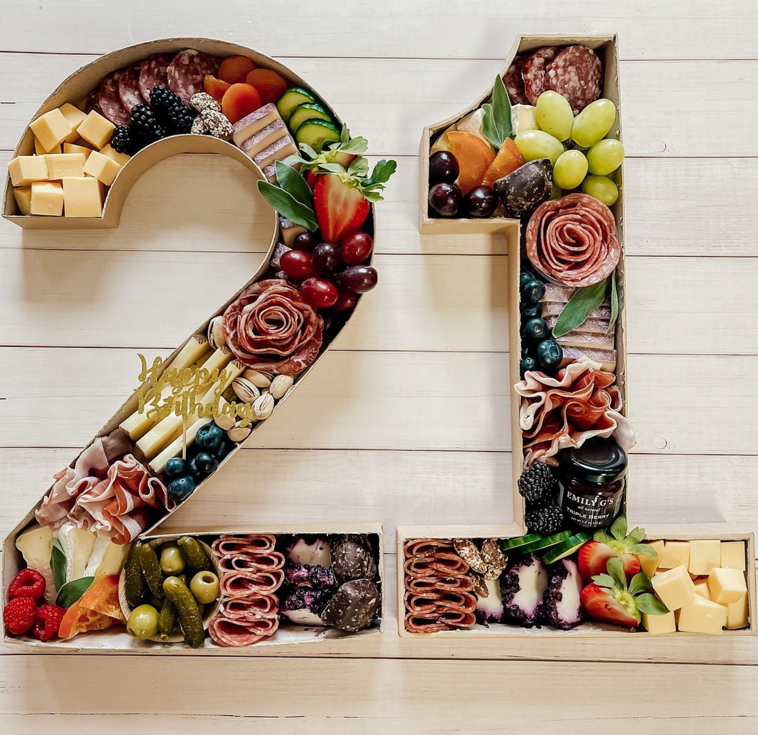 Charcuterie Numbers & Letters – Abundant Graze