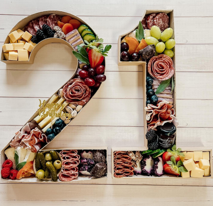 Charcuterie Numbers & Letters